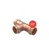 TE égal F-F-F 1/2" (sachet de 3 pièces)
