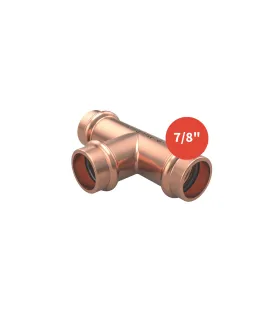 TE égal F-F-F 7/8" (sachet de 3 pièces)