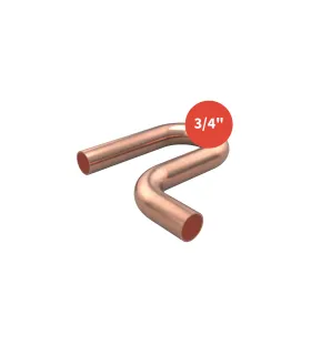 Siphon 3/4" M-M (sachet de 1 pièce)