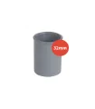 Manchon PVC GRIS F-F Ø32mm