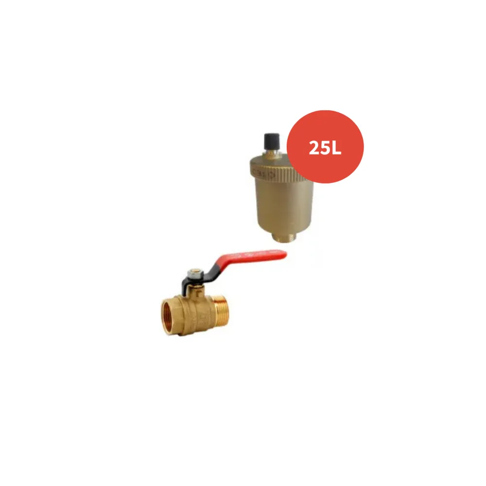 Kit accessoires bouteille de mélange 25L STG