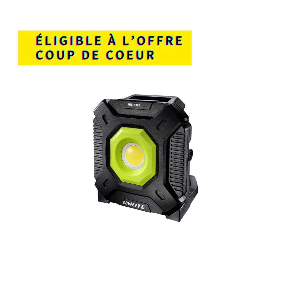 LAMPE CHANTIER MULTIBAT 5300LM