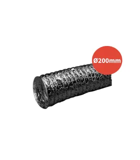 Conduit flexible aluminium MO Ø200mm 10ML