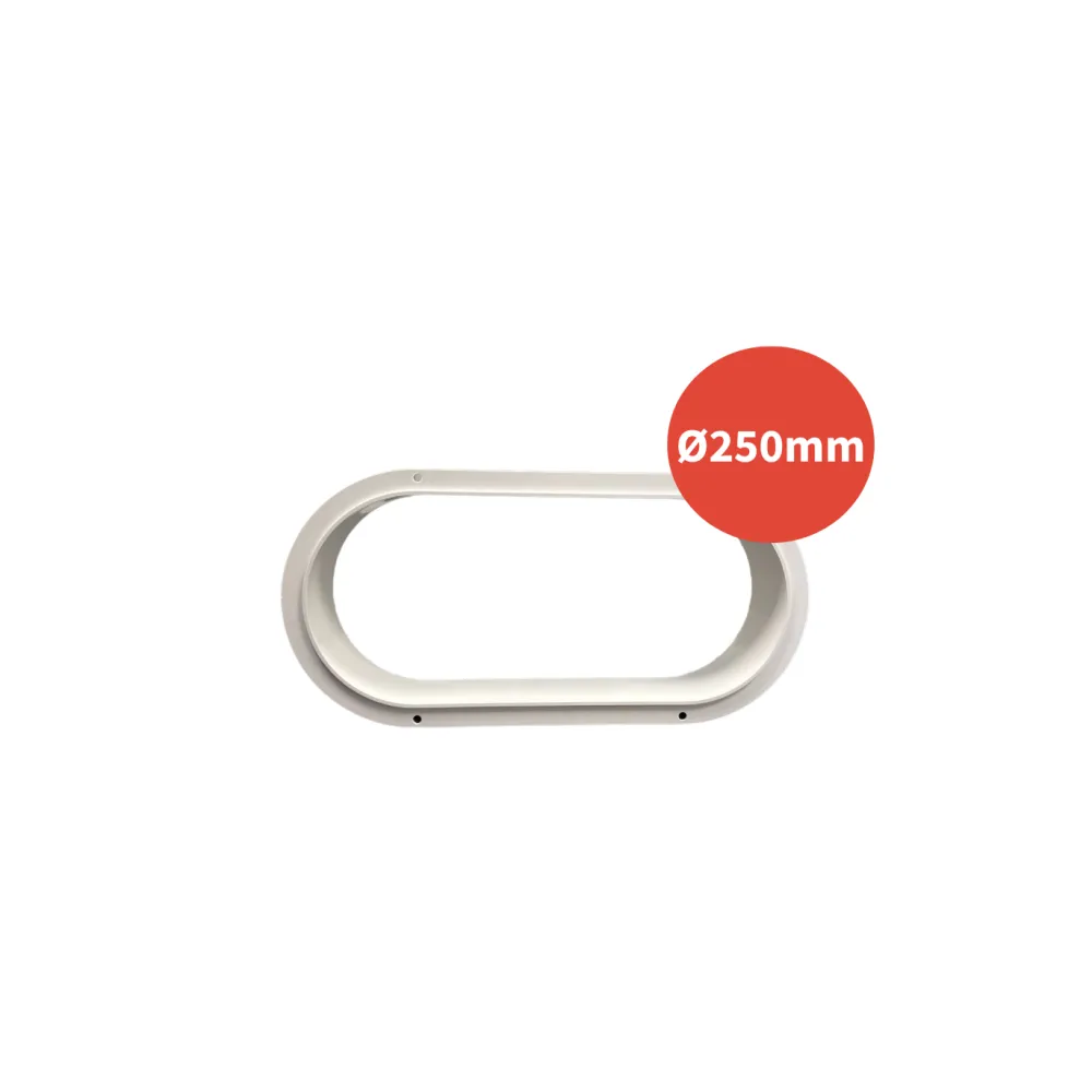 Piquage Oblong ABS Ø250mm