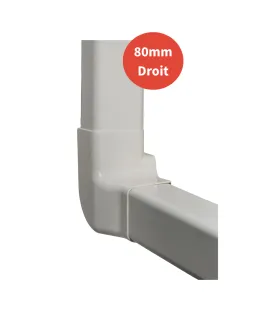 Changement de mur droit ARTICA blanc