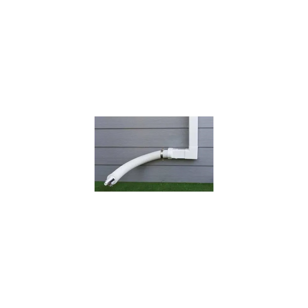Goulotte souple ø80 lg 1ml + accessoire