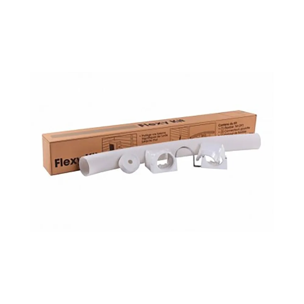 Goulotte souple ø80 lg 1ml + accessoire