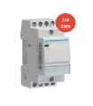 Contacteur modulaire HAGER 4f - 25A - 230V