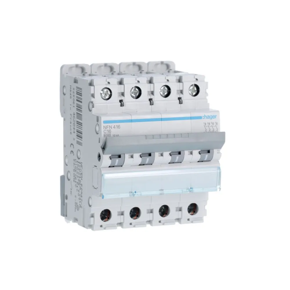Disjoncteur Hager tri courbé - 16A