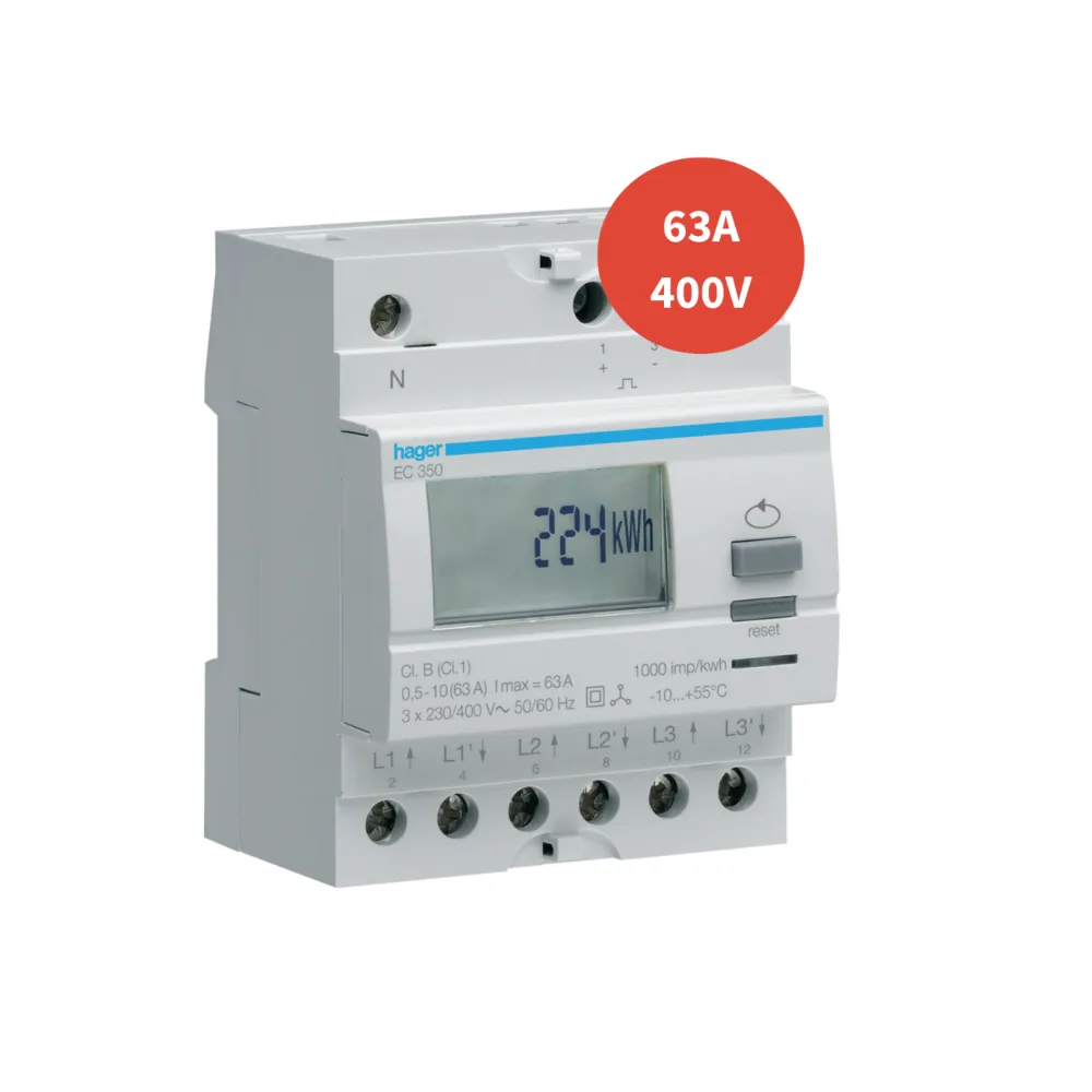 Compteur mono direct 63A 1M HA