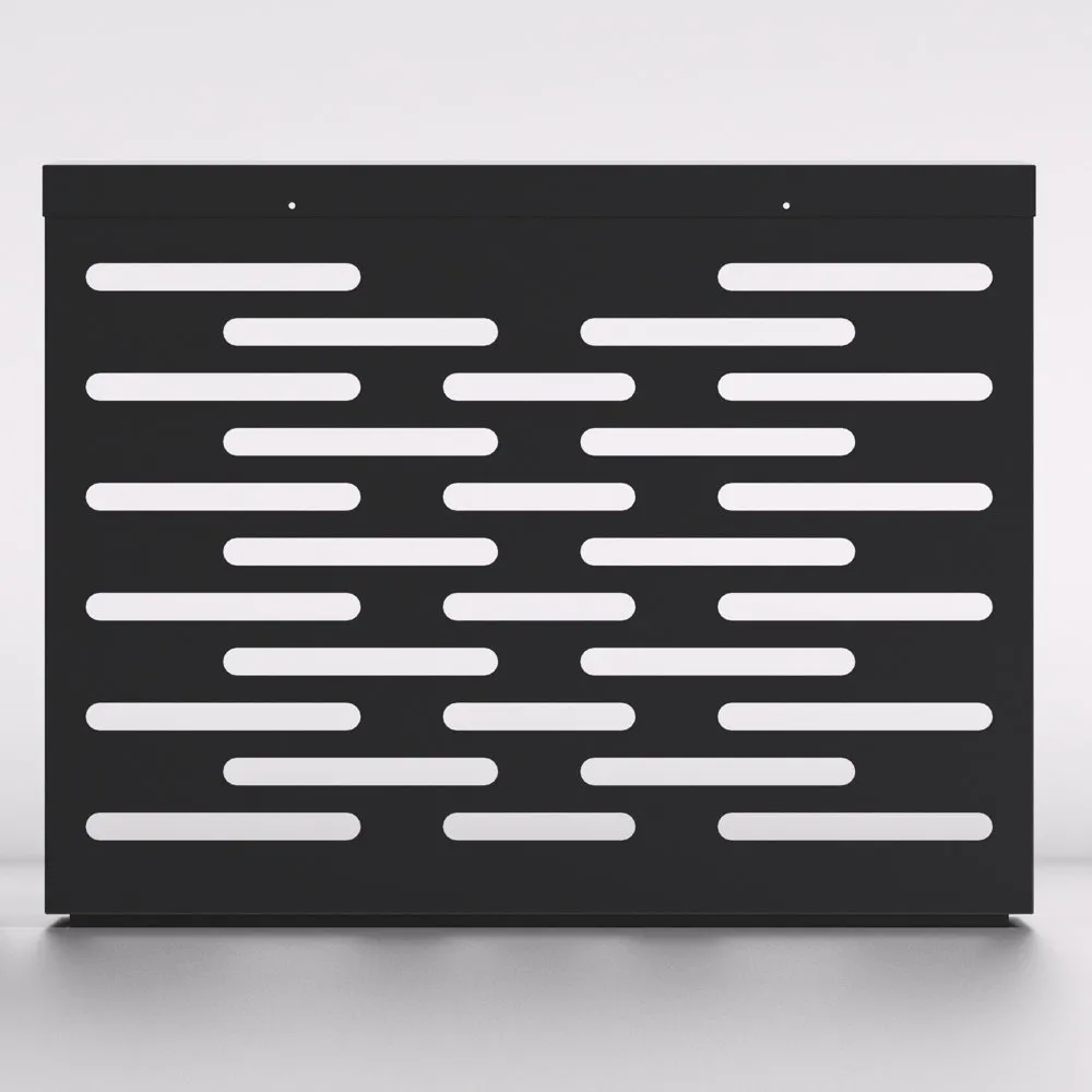 Design BOX modèle AMBRA - Noir (XXXL)