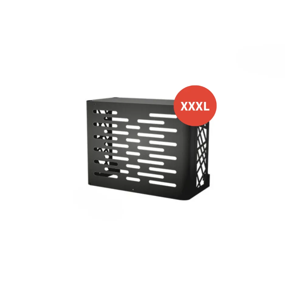Design BOX modèle AMBRA - Noir (XXXL)