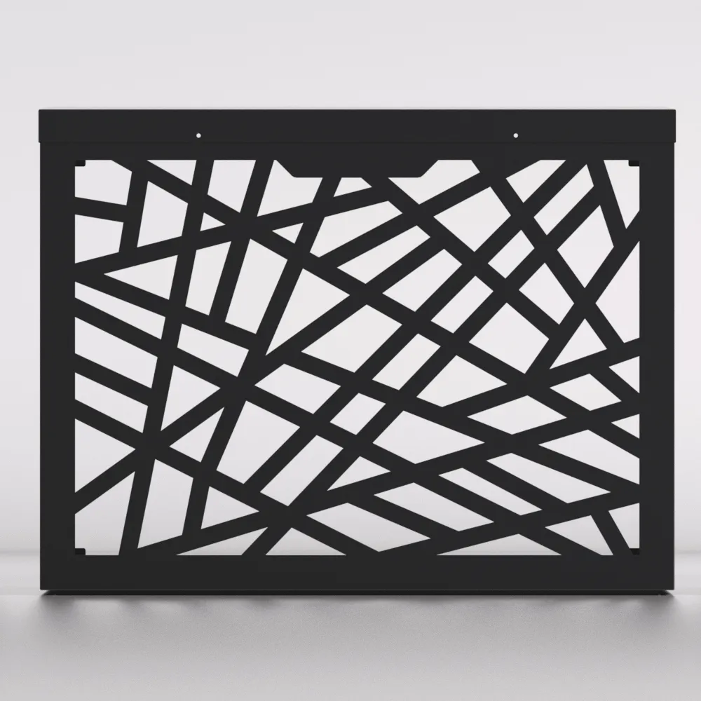 Design BOX modèle DIAMANTE - Noir (L)
