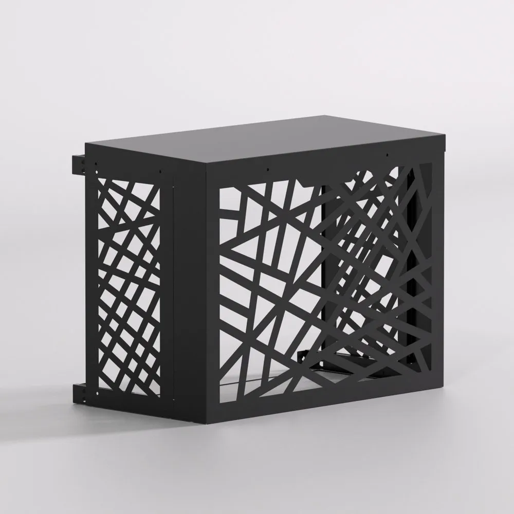 Design BOX modèle DIAMANTE - Noir (L)