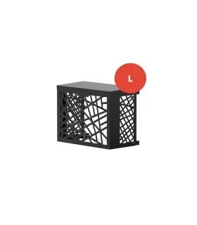 Design BOX modèle DIAMANTE - Noir (L)