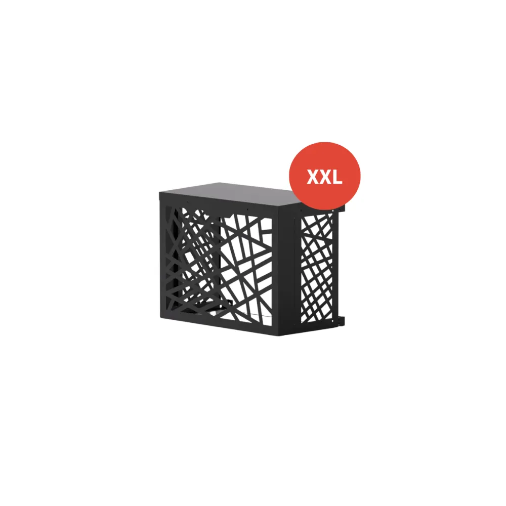 Design BOX modèle DIAMANTE - Noir (XXL)