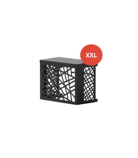 Design BOX modèle DIAMANTE - Noir (XXXL)