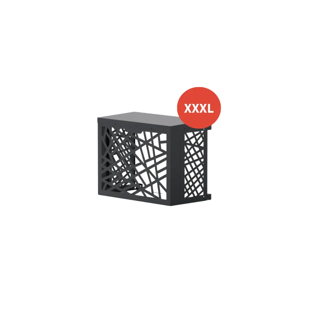 Design BOX modèle DIAMANTE - Gris (XXXL)