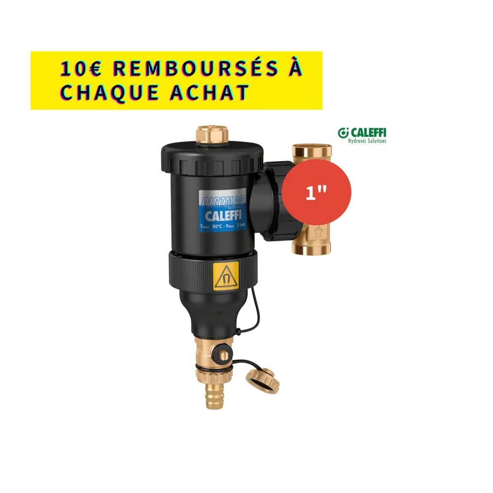 Pot à boue magnétique DIRTMAG 1"