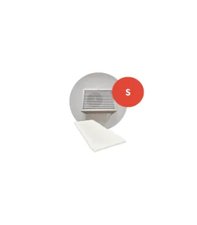 Sous face Decoclim Crème RAL 9001 (S)