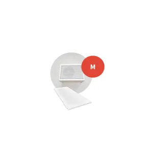 Sous face Decoclim Blanc RAL 9010 (M)