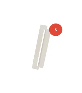 Joues latérales Decoclim Crème RAL 9001 (S)
