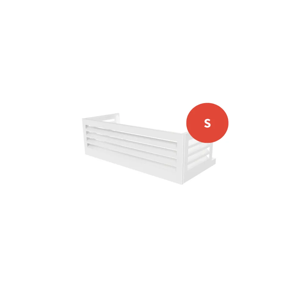 Extension hauteur Decoclim BLANC RAL 9010 (S)