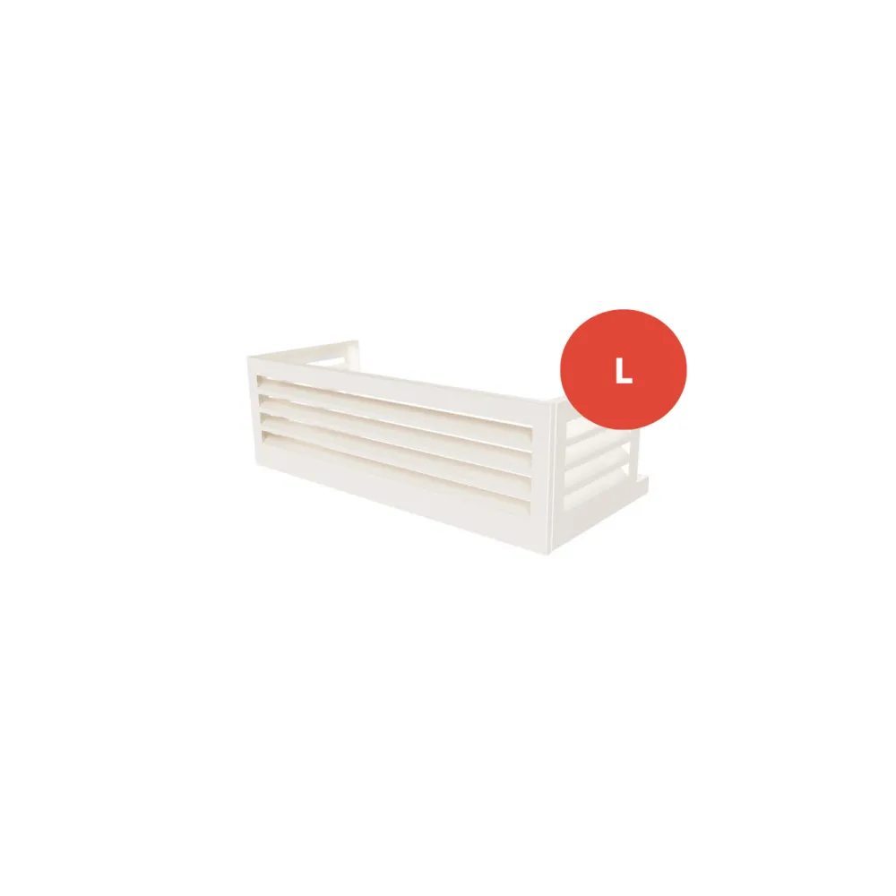 Extension hauteur Decoclim CREME RAL 9001 (L)
