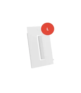 Joues latérales extension Decoclim Blanc RAL 9010 (L)