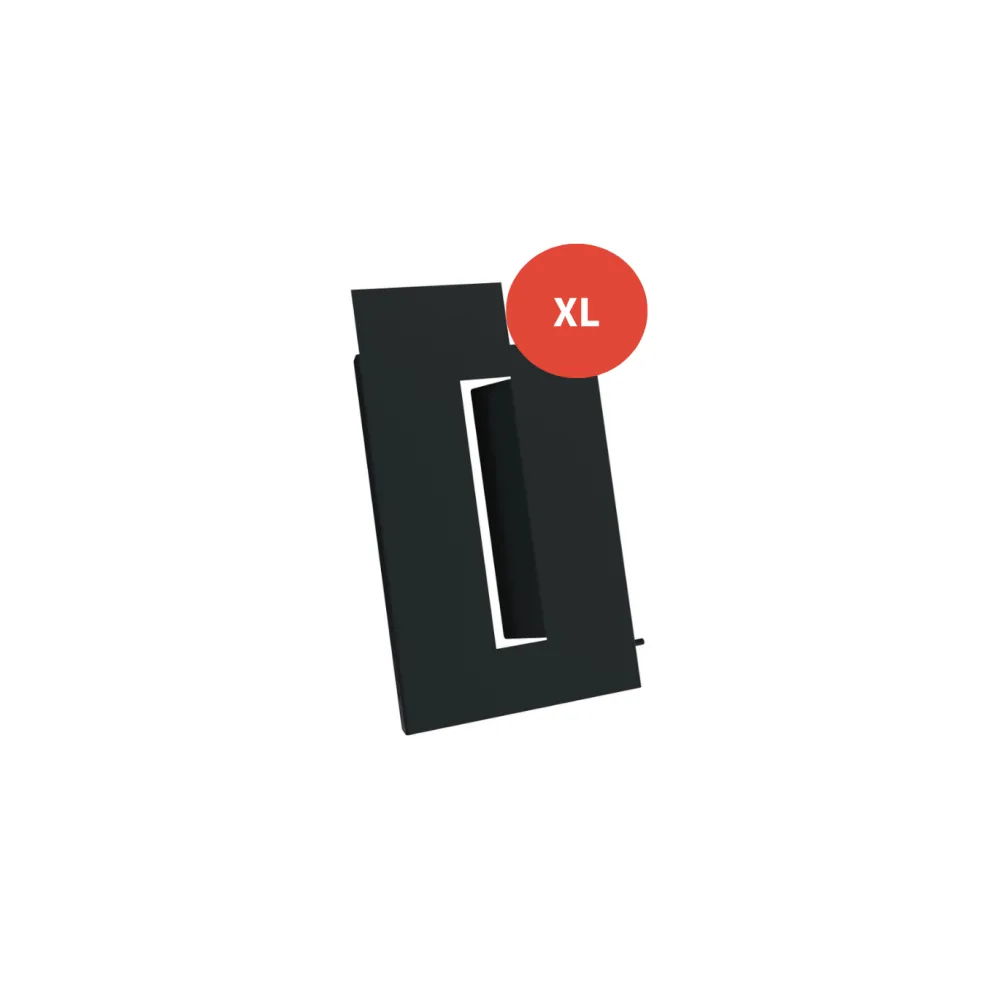 Joues latérales extension Decoclim Gris anthracite RAL 7016 (XL)