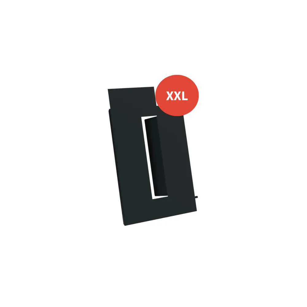 Joues latérales extension Decoclim Gris anthracite RAL 7016 (XXL)