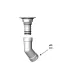 Raccordement coude 45° PVC BLC 20mm