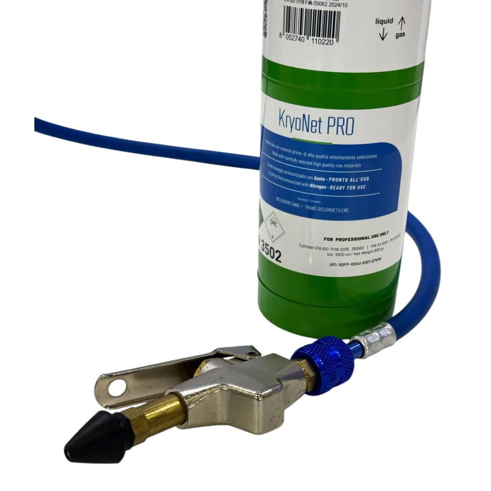 Pistolet flexible pour solvant