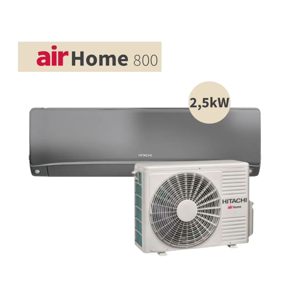 Ensemble airHome 800 2,5kW - gris