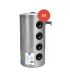 Bouteille de mélange STG acier 50L + bouchons