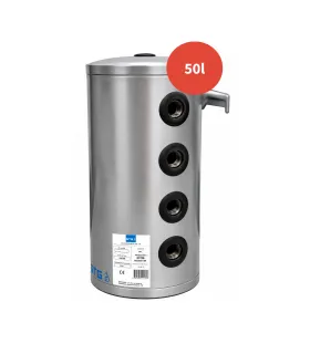 Bouteille de mélange STG acier 50L + bouchons