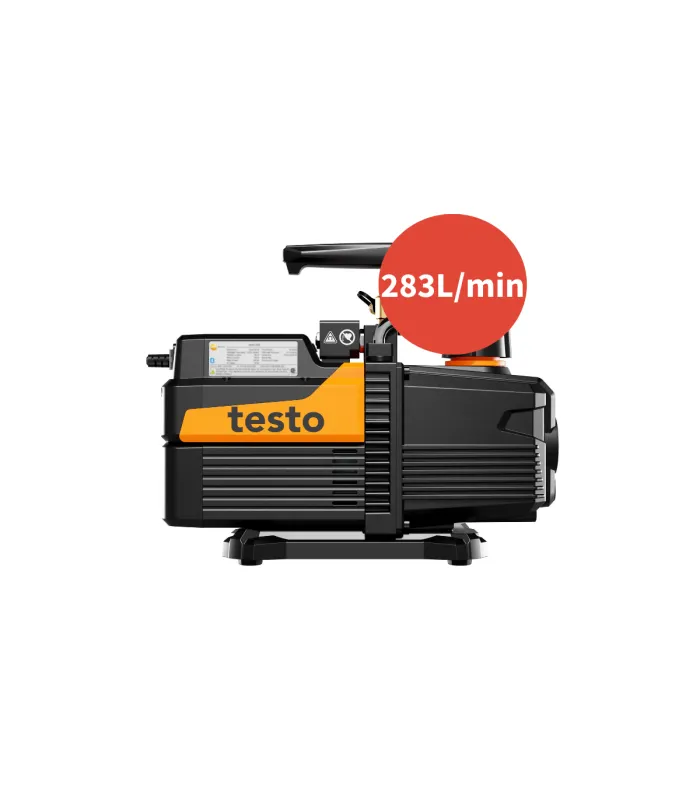 Pompe à vide connectée pour des tirages au vide automatisés avec test de maintien intégré 283L/min