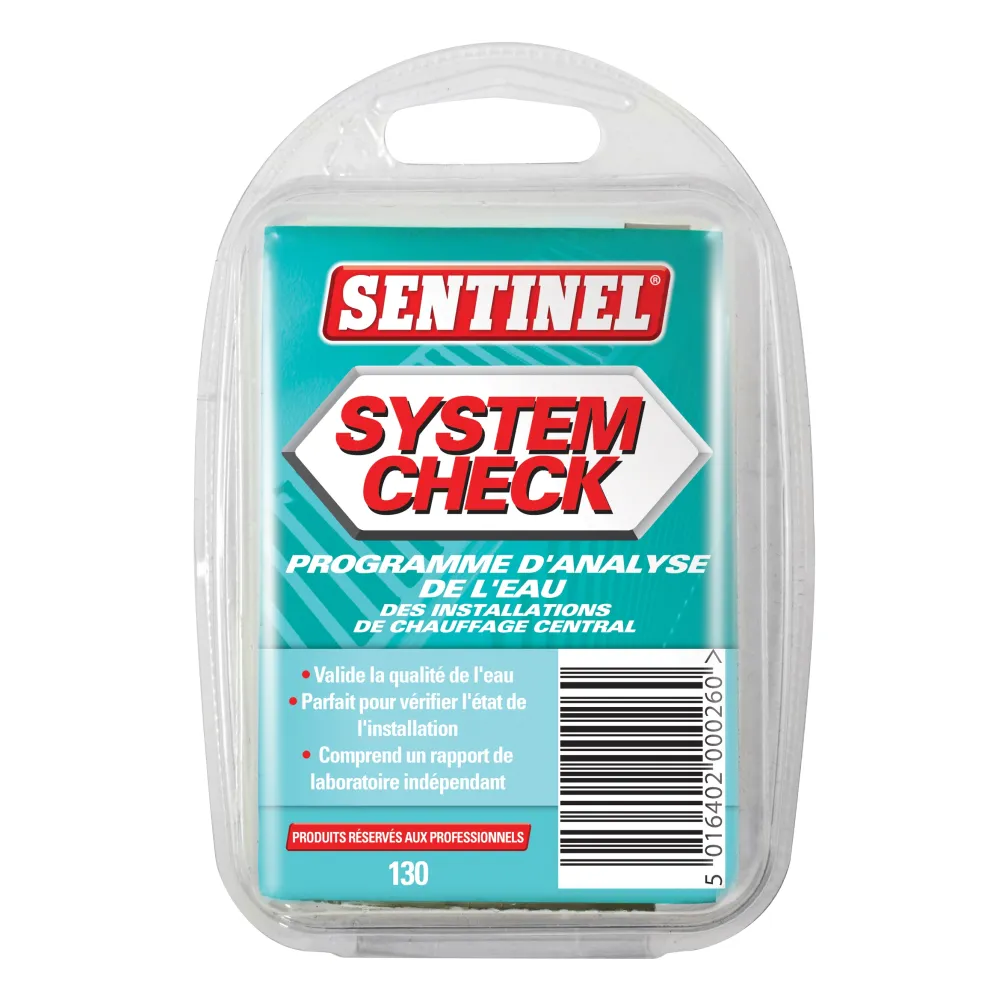 ANALYSE EAU CHAUFF SYSTEMCHECK