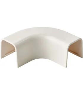 Angle à plat 90° pour goulotte 25