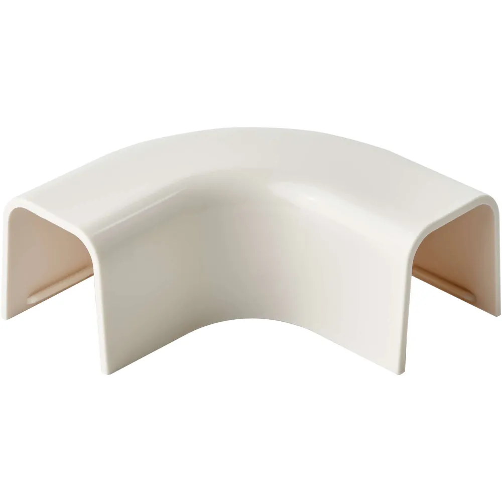 Angle à plat 90° pour goulotte 25