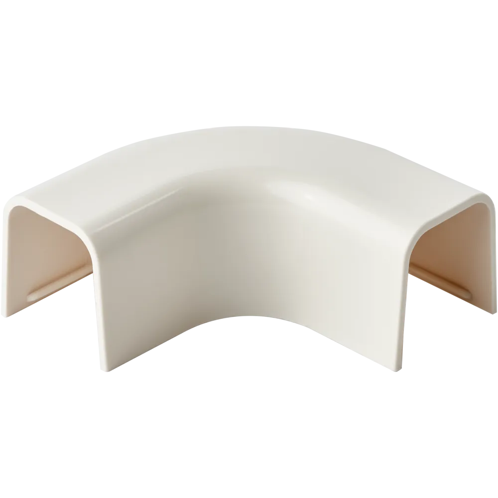 Angle à plat 90° pour goulotte 25