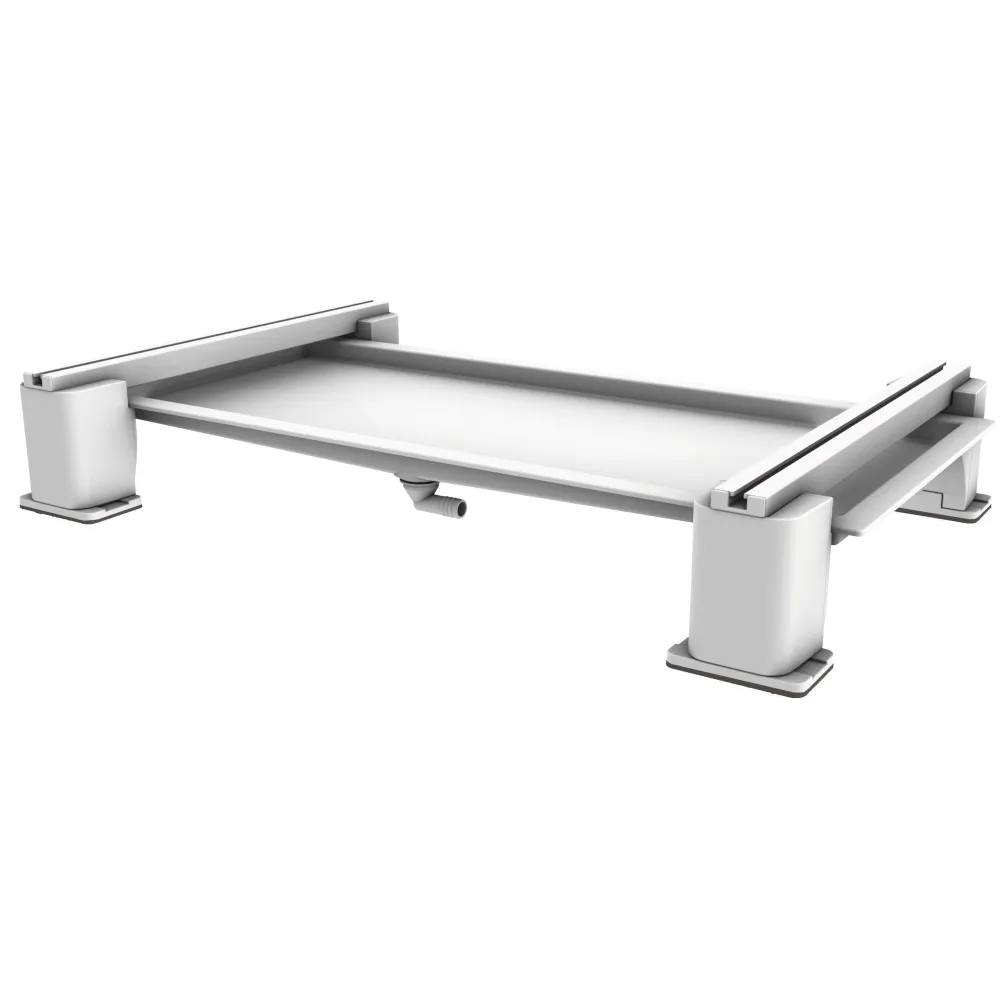 BAC CONDENSAT PVC SUR PIED