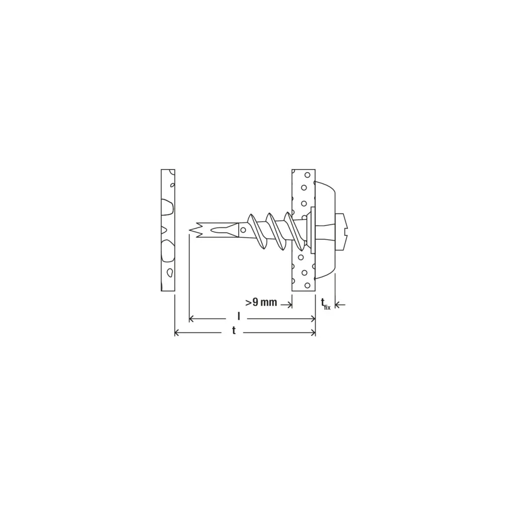 CHEVILLE BA13 4,5X35 100PCS