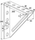 Console Equerre 200*200 PR Rail