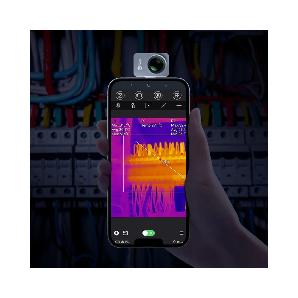 CAMERA THERMIQUE P2-PRO-LT AND