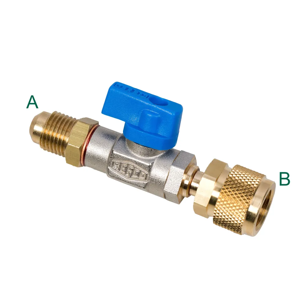 Vanne à boule pour flexible de charge