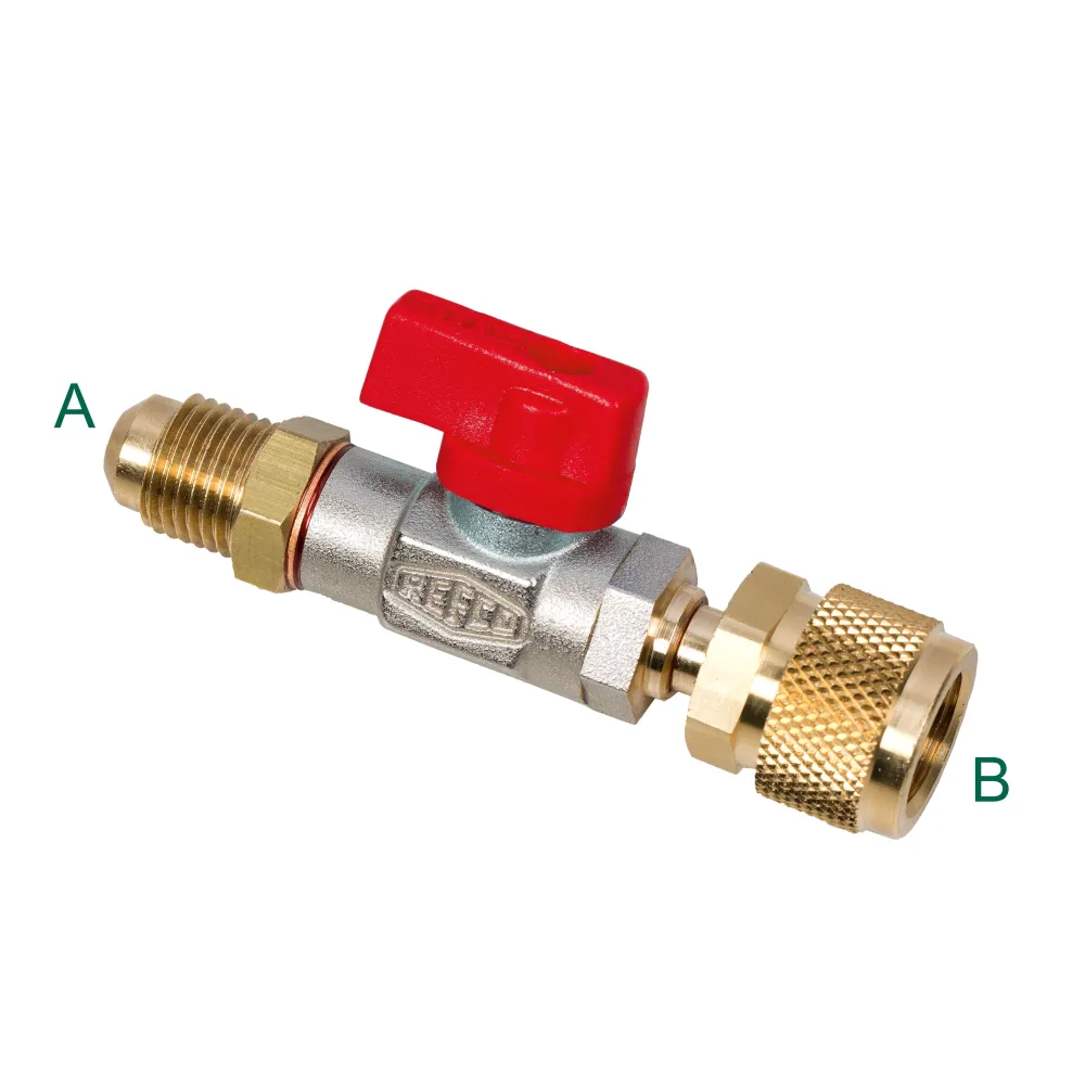 Vanne à boule pour flexible de charge