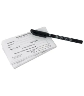 ETIQUETTE GAZ INSTAL SACH 50P