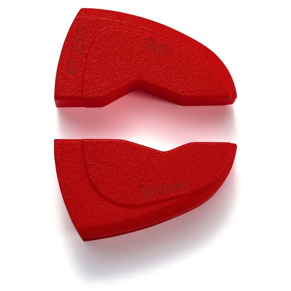 3 paires de machoires plastique