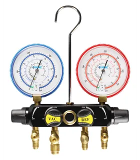 Manomètre aiguille 4 voies R410/32